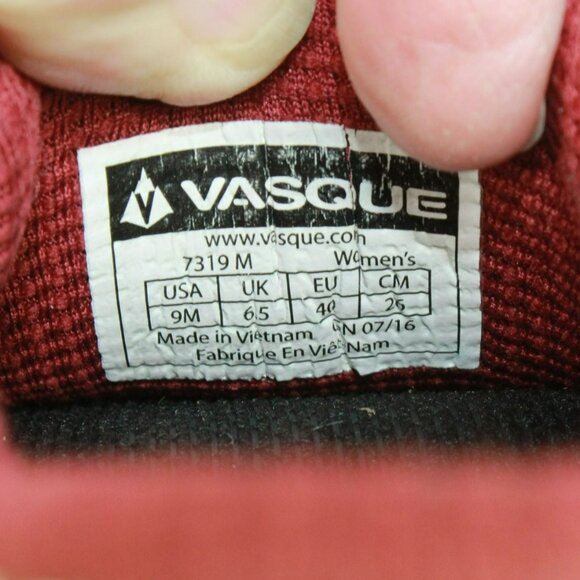 Vasque Grand Traverse Multicolor Leather Lace Up Hiking Sneaker Shoes Size 9 M - Picture 8 of 9